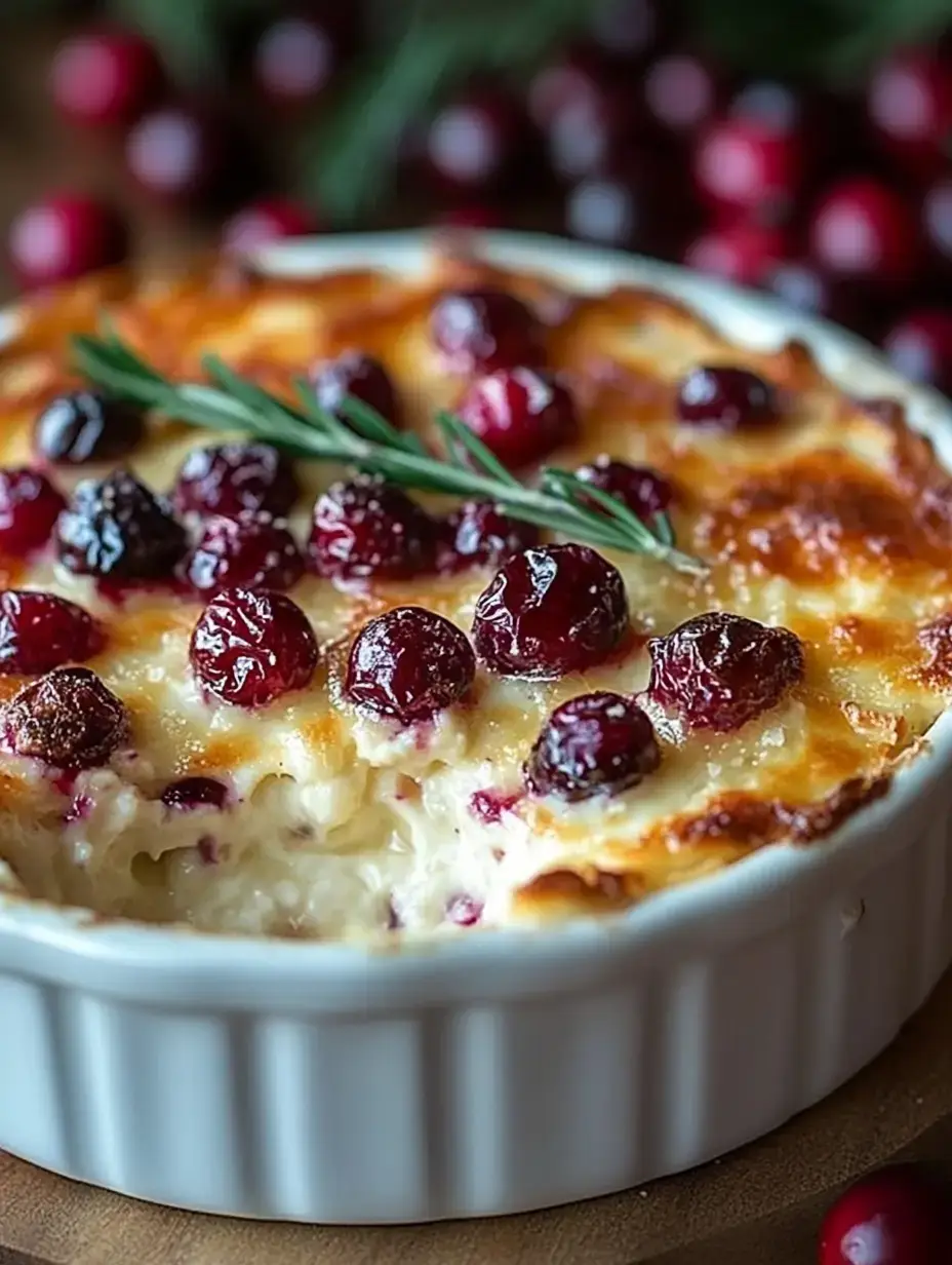 Baked Cranberry Cream Cheese Dip