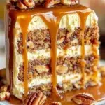 Caramel Pecan Carrot Heaven Cake