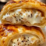 Chicken and Cheese Stuffed Pastry