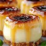 Irresistible Mini Crème Brûlée Cheesecakes