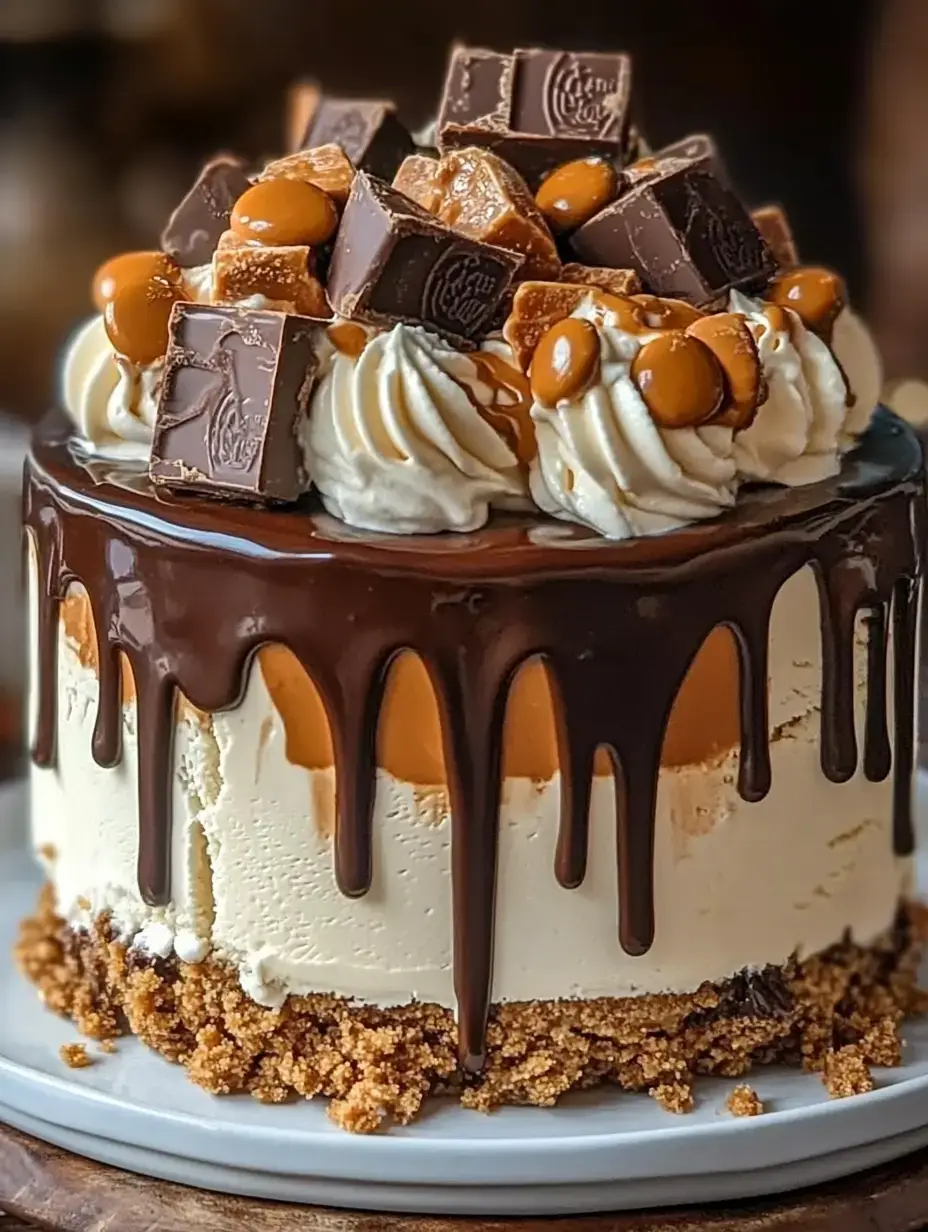 Reese’s Ice Cream Sundae Cake