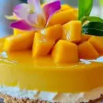 Tropical Mango Cheesecake Delight