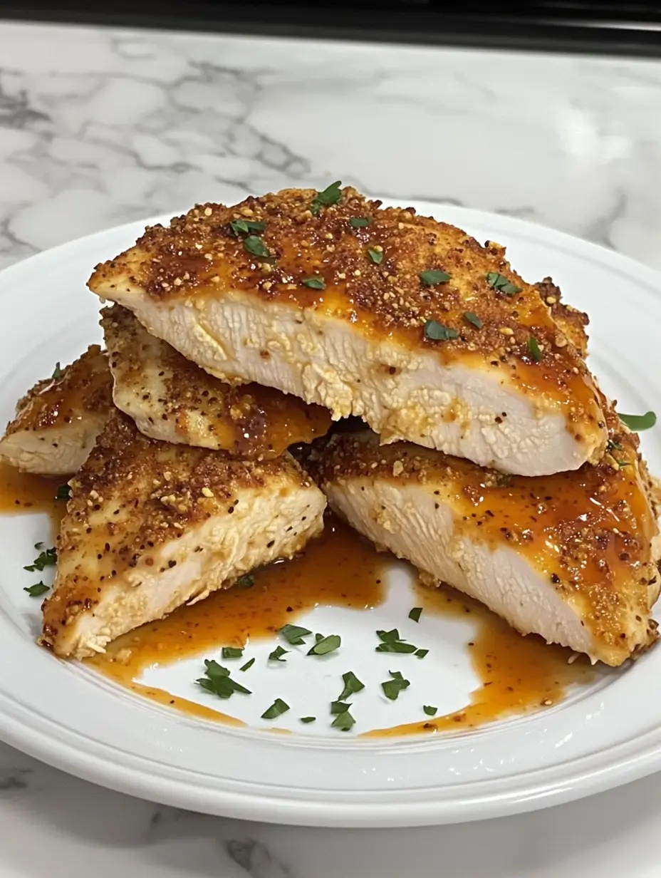 Air Fryer Chicken Breast with Whole Grain Mustard Recipe