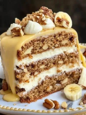 Banana Walnut Dream Cake 1