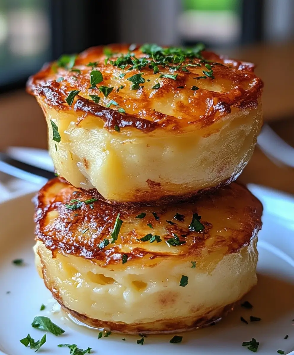 Cheesy Mashed Potato Puffs