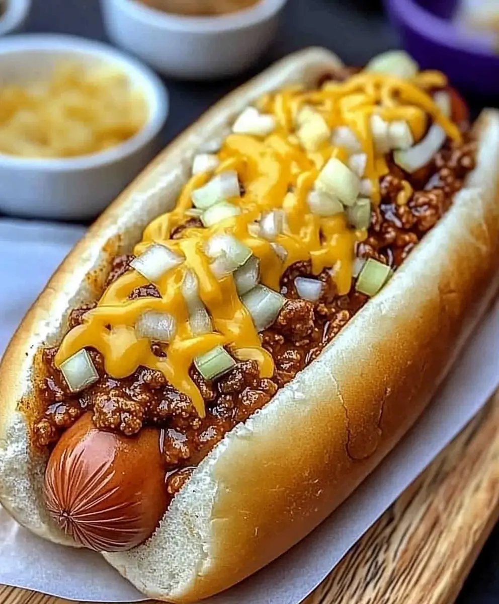 Chili Cheese Dog Sandwich Ingredients