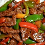 Chinese Pepper Steak with Onions