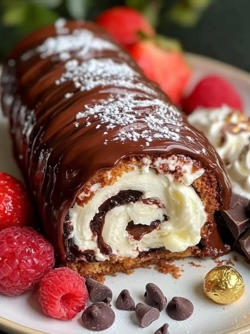 how to make Choco Swiss Roll Delight Recipe