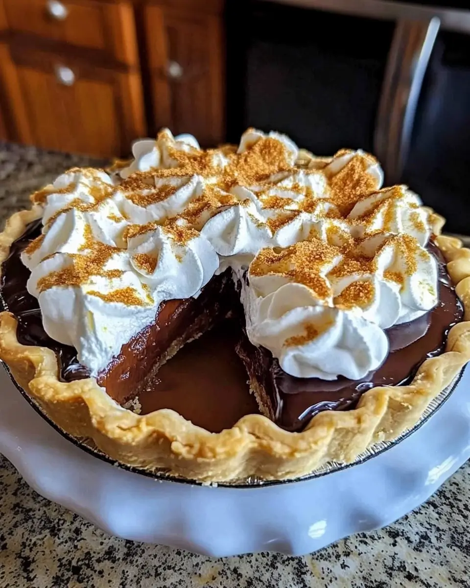 Old Fashioned Chocolate Pie recipe