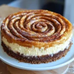 Cinnamon Roll Honeybun Cheesecake recipe