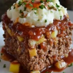 Meatloaf with Mashed Potatoes