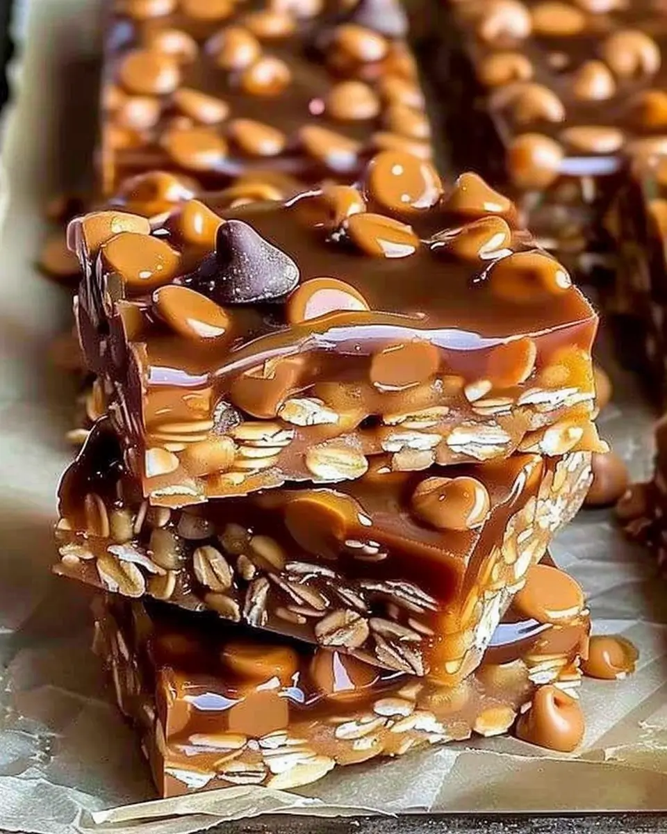 No Bake Crunch Bars