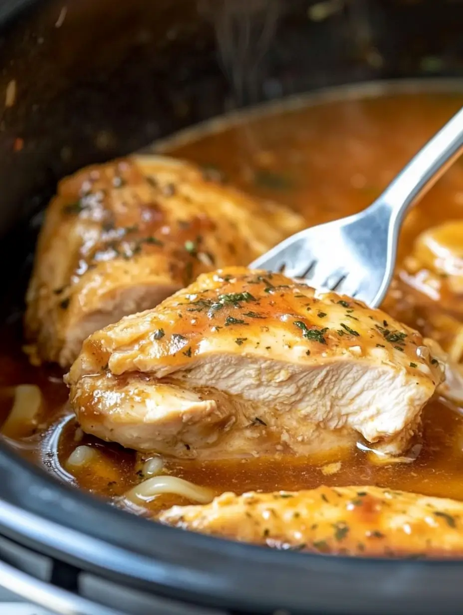 One Pan Chicken With Buttered Noodles Slow Cooker recipe