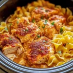 how ,to make One Pan Chicken With Buttered Noodles Slow Cooker