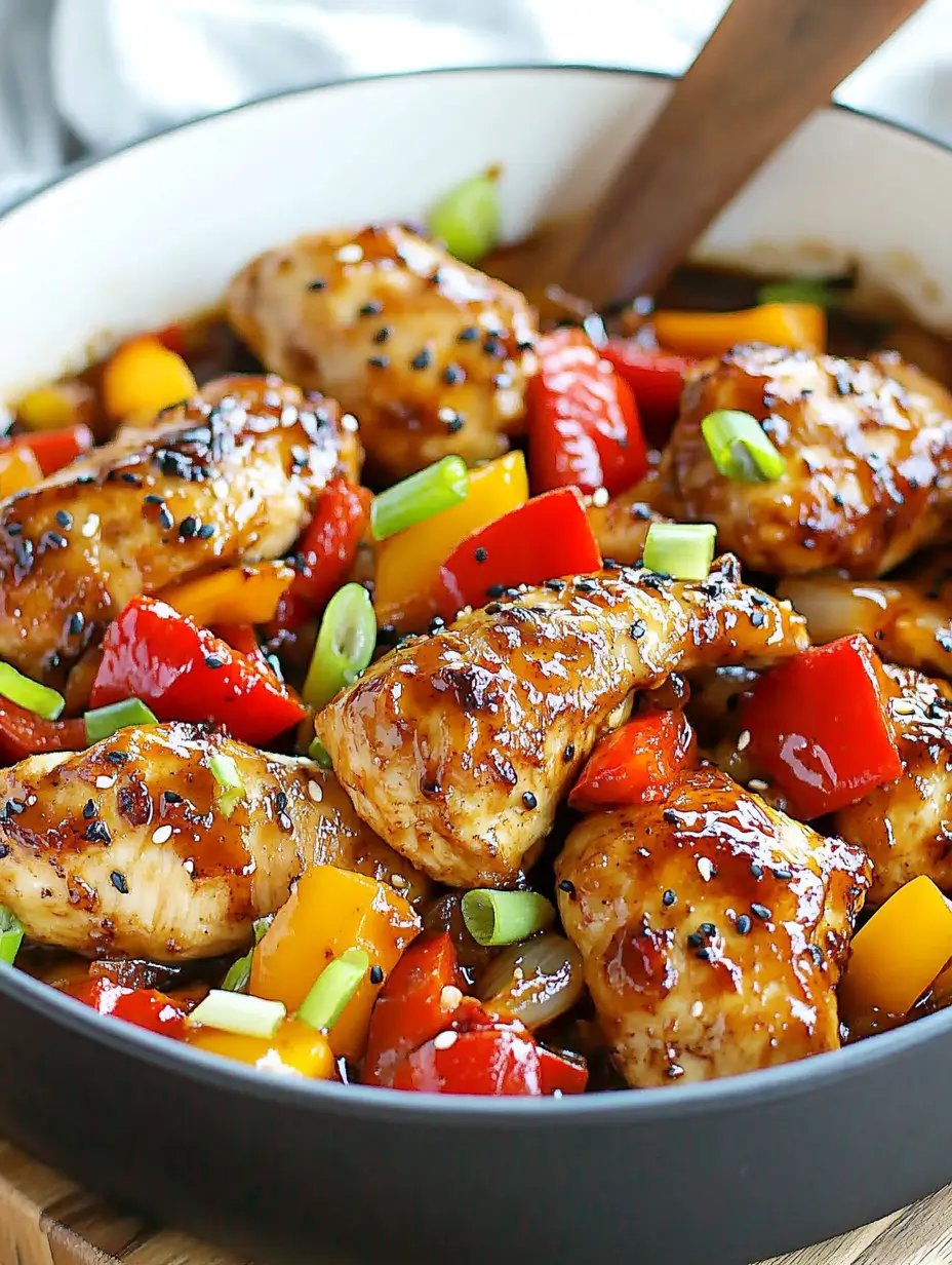 One Pot Black Pepper Chicken