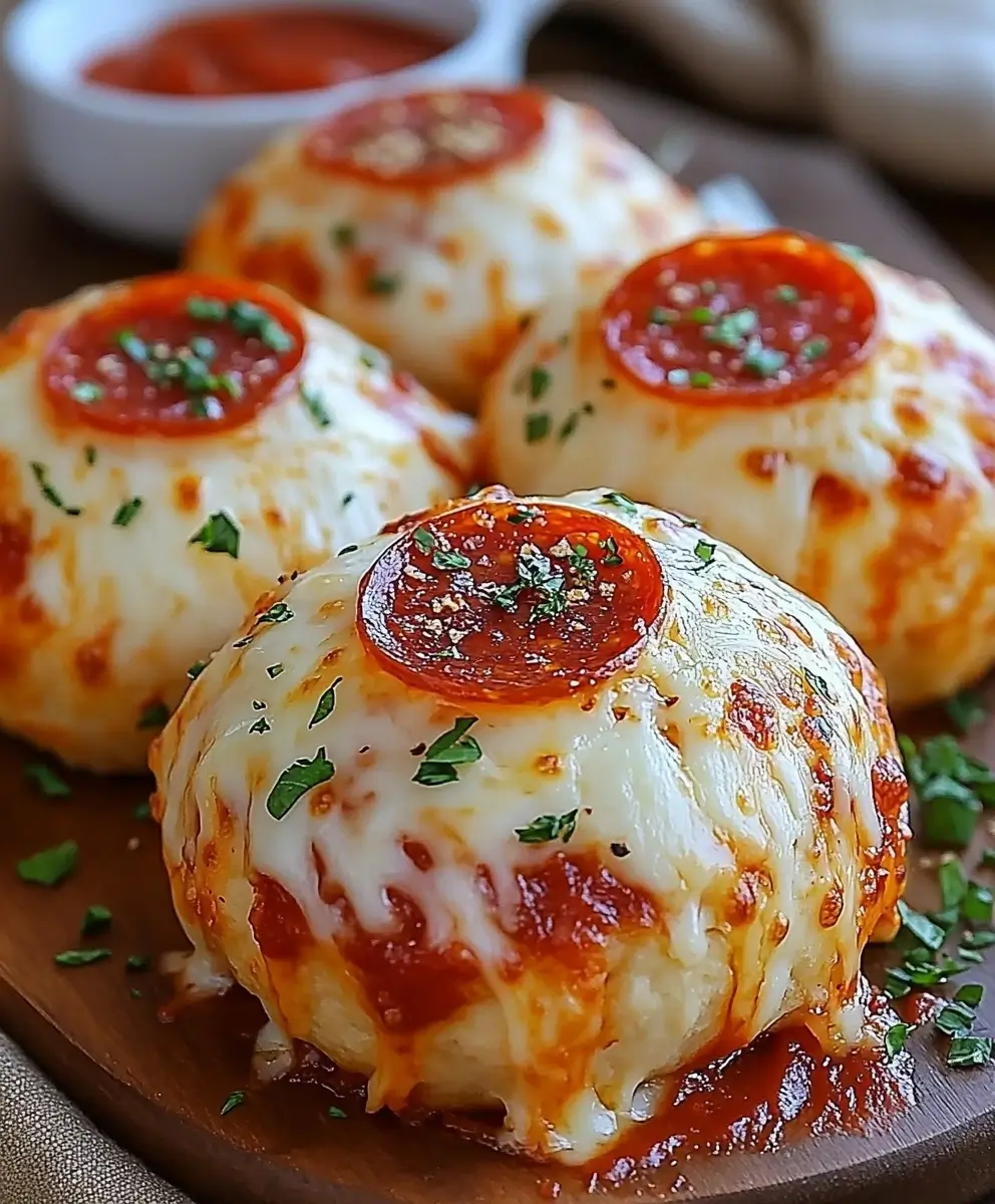 Pepperoni Pizza Bombs