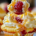 Raspberry Lemon Heaven Cupcakes