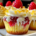 Raspberry Lemon Heaven Cupcakes 1