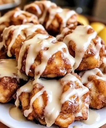 Soft Cinnamon Apple Fritters