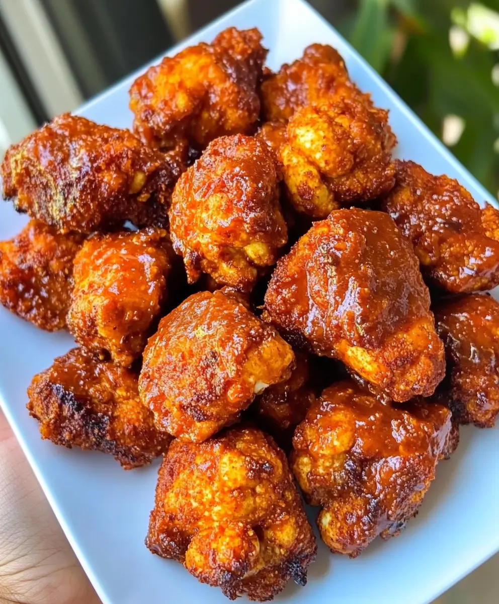 Spicy Vegan Buffalo Wings recipe 