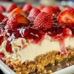 Quick Strawberry Cheesecake Dump Cake