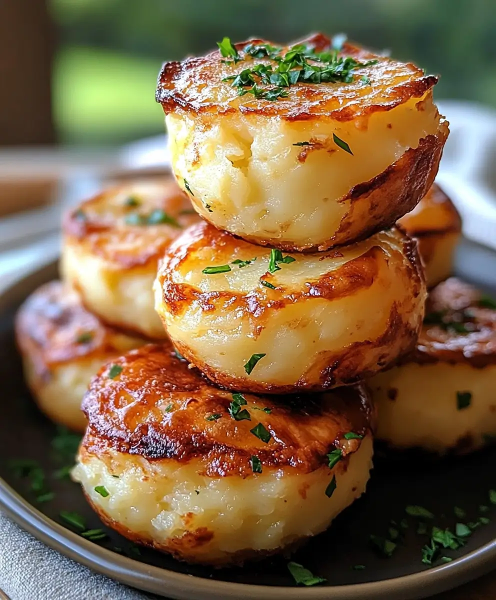 Cheesy Mashed Potato Puffs recipe