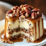Butter Pecan Praline Poke Cake