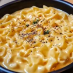 Creamy Cafeteria Noodles Recipe