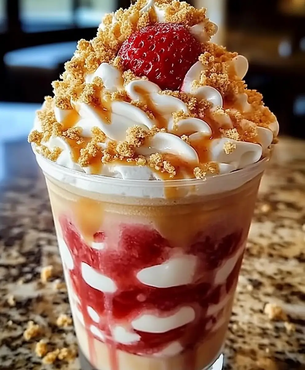Starbucks Strawberry Cheesecake Frappuccino