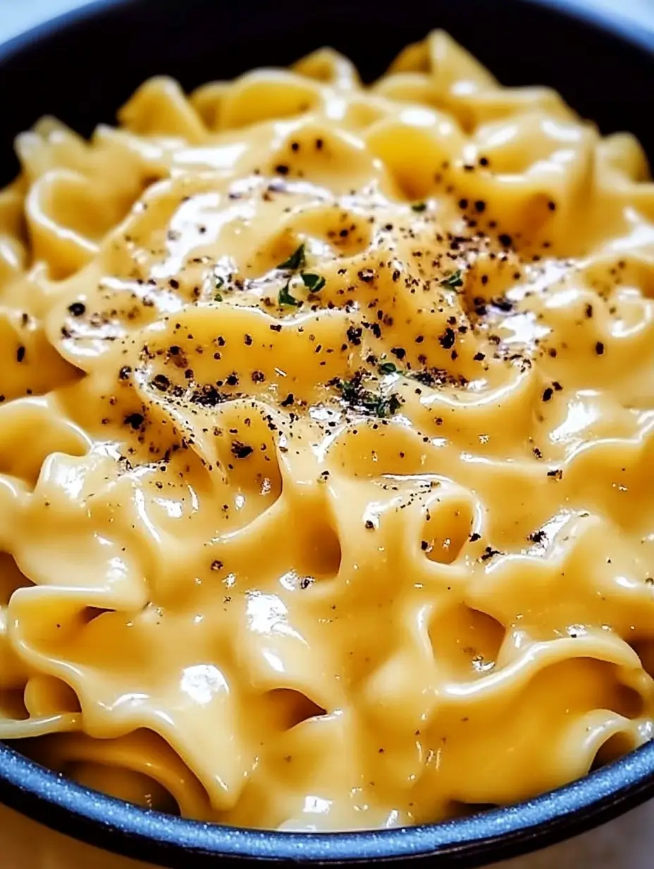 Creamy Cafeteria Noodles 