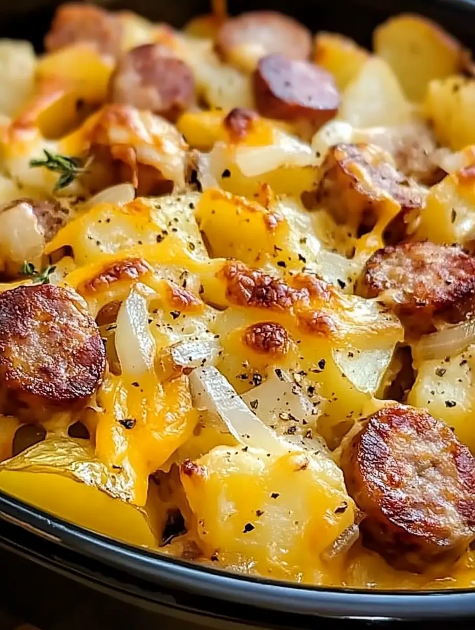 how to make  Cheesy Sausage & Hashbrown Casserole 
