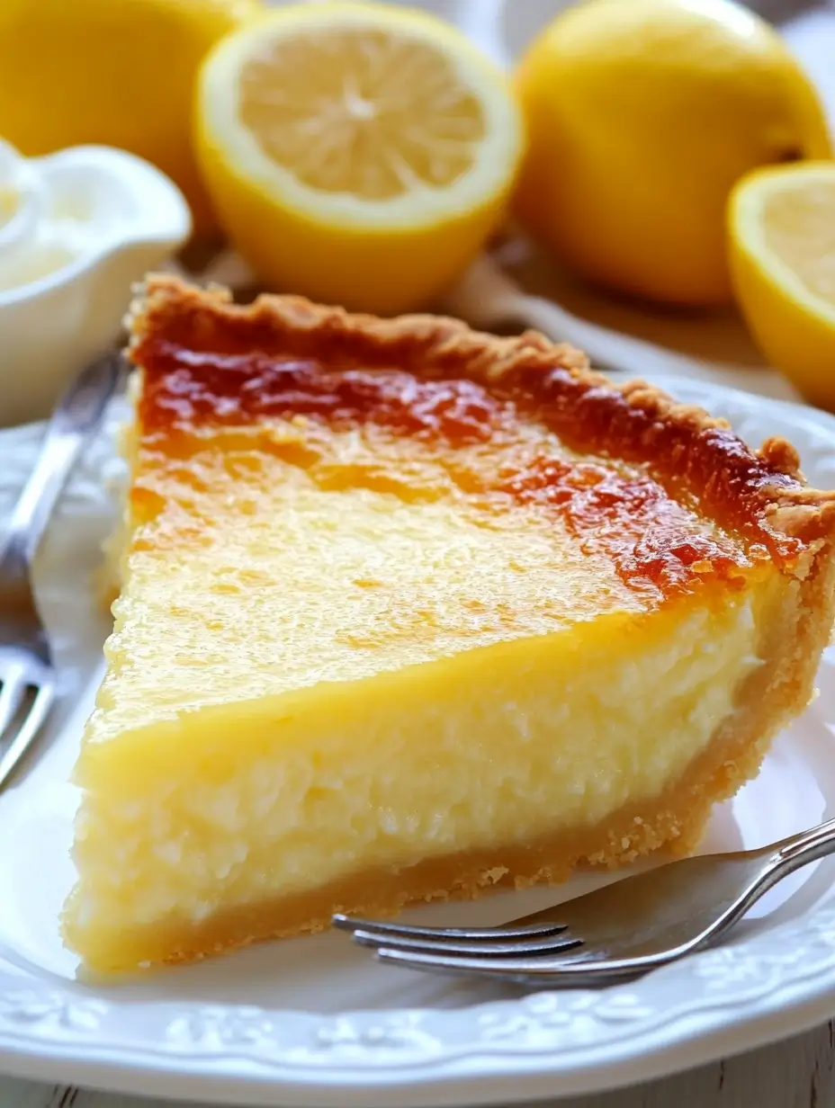 how to make Lemon Impossible Pie Without Coconut