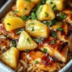 Pineapple Chicken and Rice