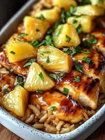 Pineapple Chicken and Rice