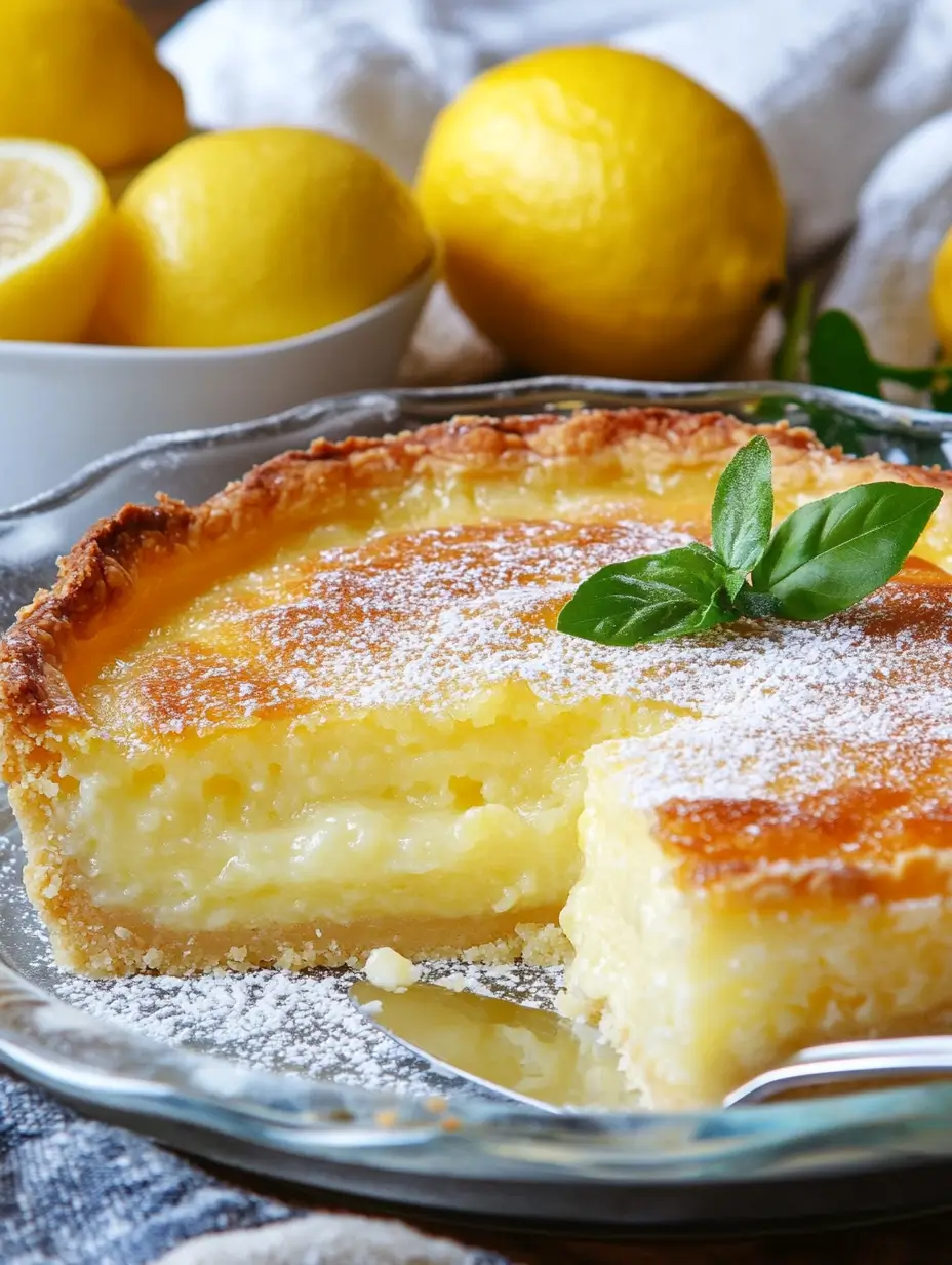 how to make lemon impossible pie with condensed milk