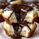 Boston Cream Pie Cupcakes