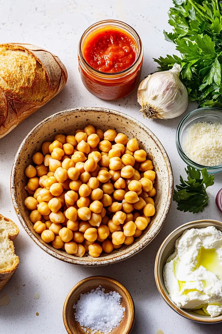 Chickpeas in Tomato Sauce recipe