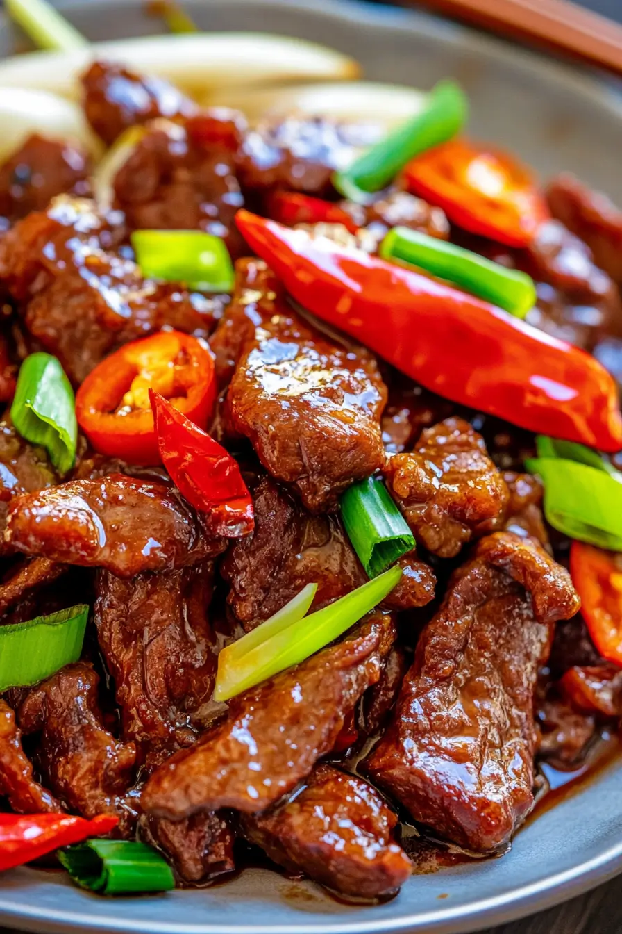 Crispy Chili Beef recipe
