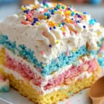 Easter Bunny Poke Cake