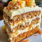 Hawaiian Carrot Pineapple Cake