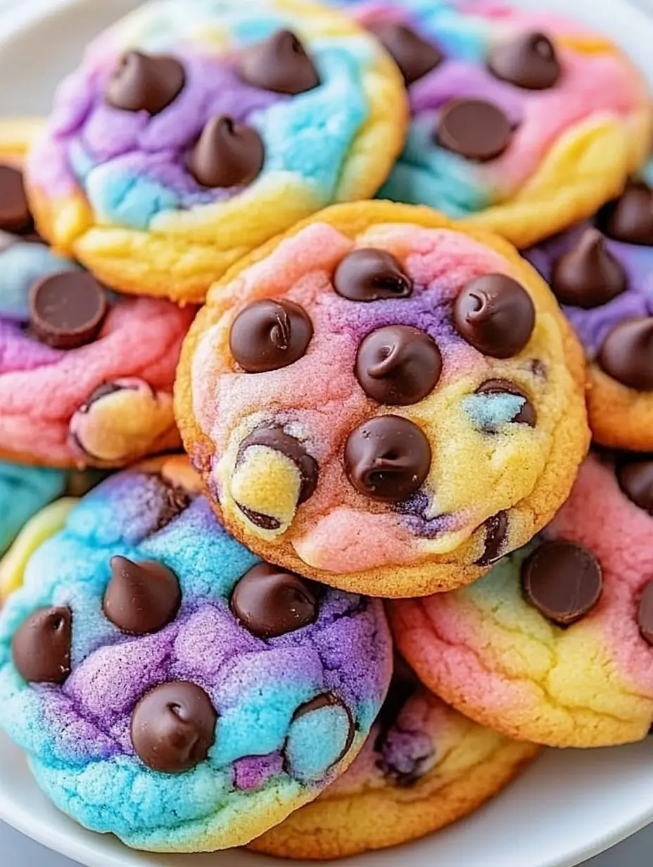 Easter Chocolate Chip Cookies recipe