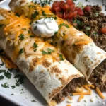 How to Make Beef and Cheese Chimichangas