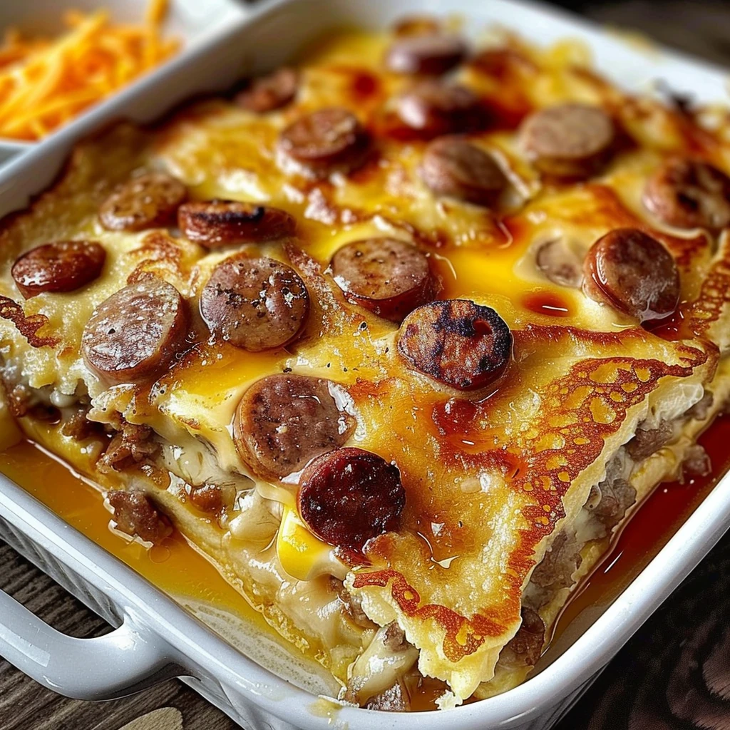 How to Make Pancake Sausage Casserole