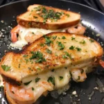 How to Make Ultimate Shrimp Grilled Cheese with Garlic Bread