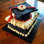 How to Make 3D Graduation Cap Cake