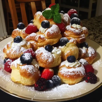 How to Make Berry Cream Puff Poppers