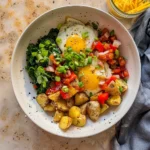 How to Make Breakfast Bowl with Potatoes and Eggs