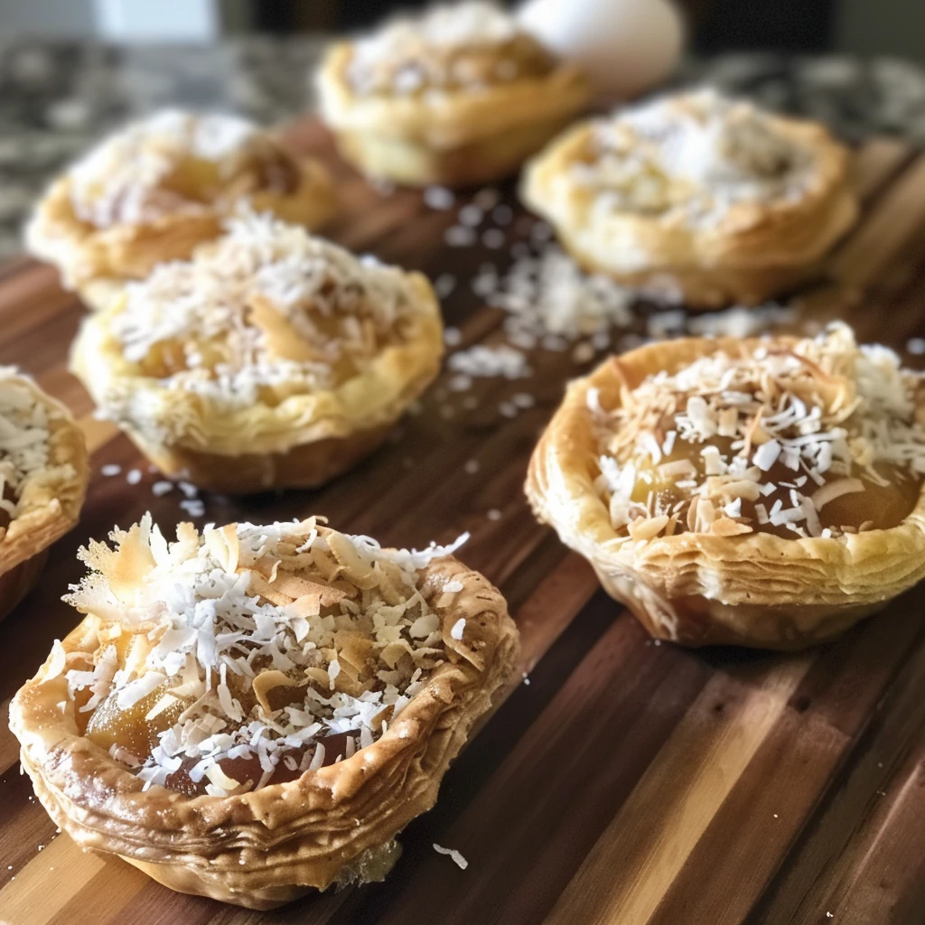 How to Make Coconut Sugar Cloud Tarts