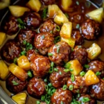 How to Make Crockpot Hawaiian Meatballs