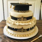 How to Make Honors Cap Frosted Cake